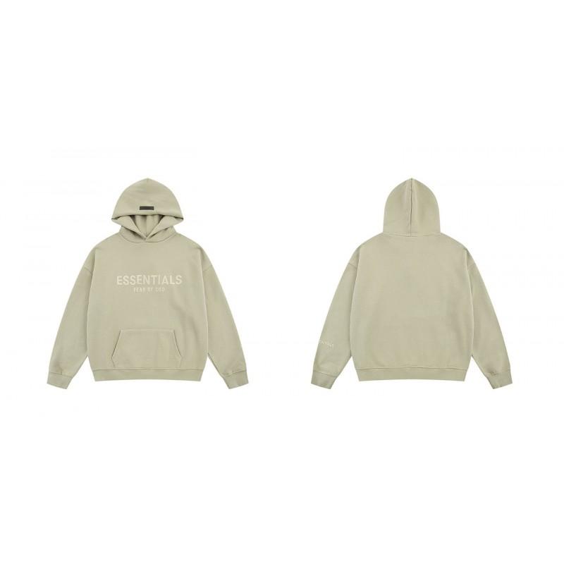 Sudadera con capucha Essentials para Hombre y Mujer, Oversize de Algodón con Forro Polar, Pulóver con Estampado de Letras, Ropa Deportiva Casual de Invierno