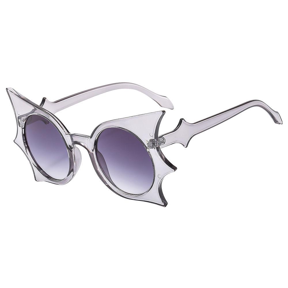 2024 Hip-Hop Bat Sunglasses for Women - Trendy European & American Style Festival Party Accessory