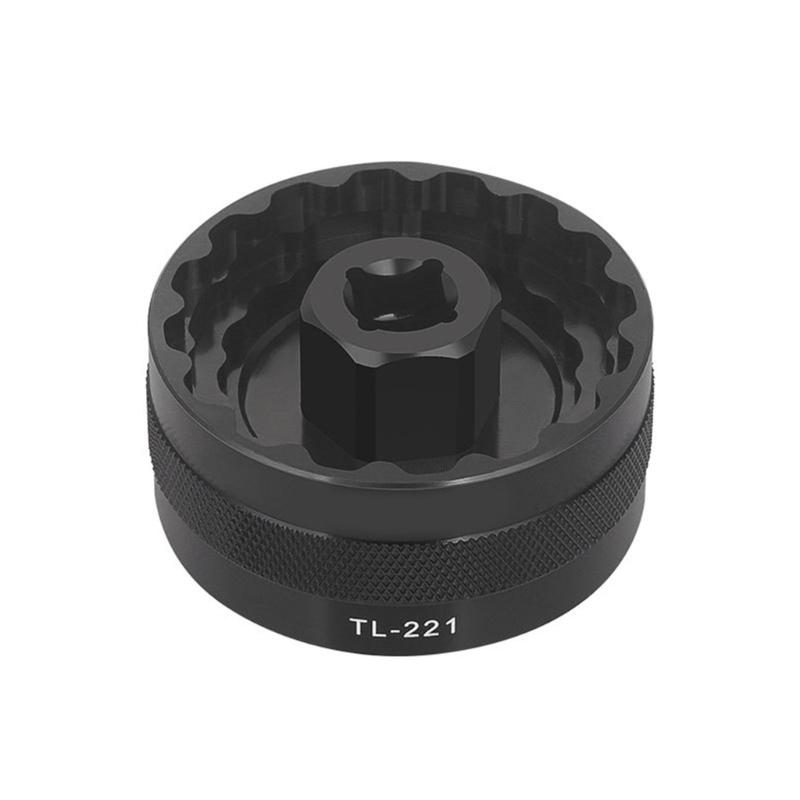 Bicycles Bottom Brackets Bearing Removal Tool Sleeve Ratchets Wrenches Repair for Various Models and Size