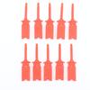 10Pcs SMD IC Test Hook Clips Sharp Tip PCB Probe Grabbers for Tiny SMD Component Testing & Inspection