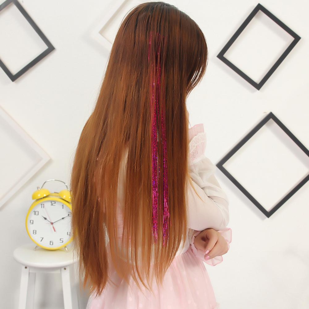 1pcfashion Păr Beteală Sparkle Holografic Sclipici Extensii