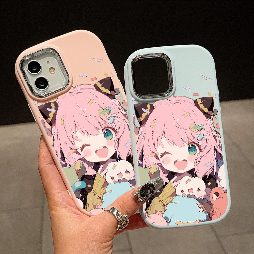 For Vivo V23 V25 V27 V29 V30 Y27S Y28 Y33S Y36 Infinix Hot30I Hot40 Tecno Spark20 Cartoon Black Cat Silver Edge Soft Liquid Silicone Protective Casing