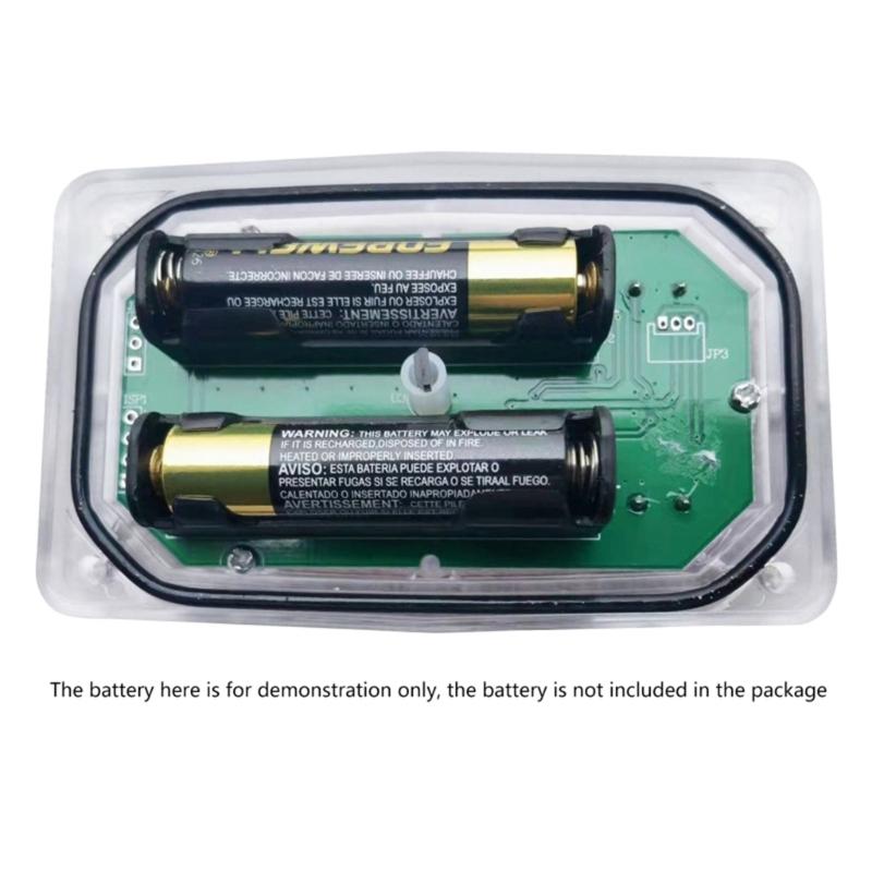 Digital- für Turbinen-Durchflussmesser Digitales LCD-Display Öl Kraftstoff Durchflussmesser Messen für Diesel Kerosin Benzin Zähler Anzeige