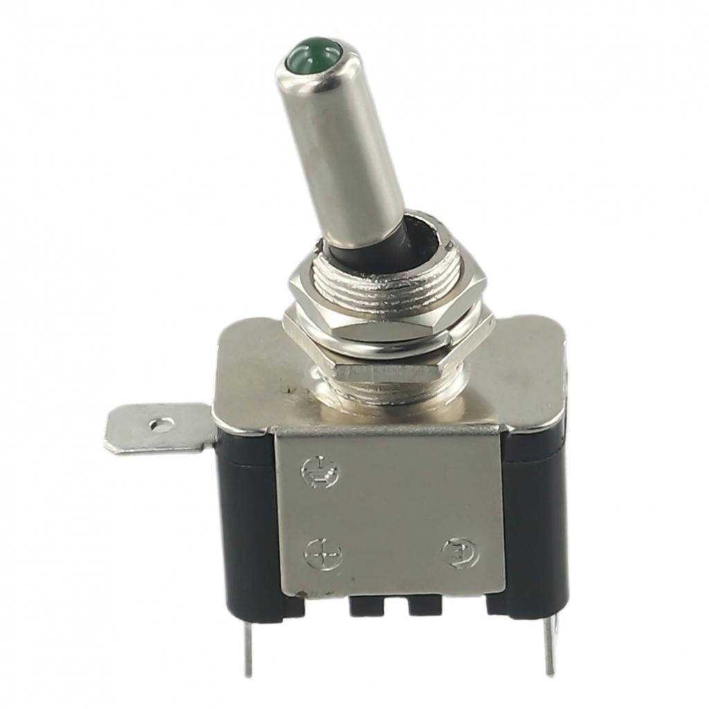 12V Illuminated On/Off Toggle Switch for Racing and Rally Vehicles