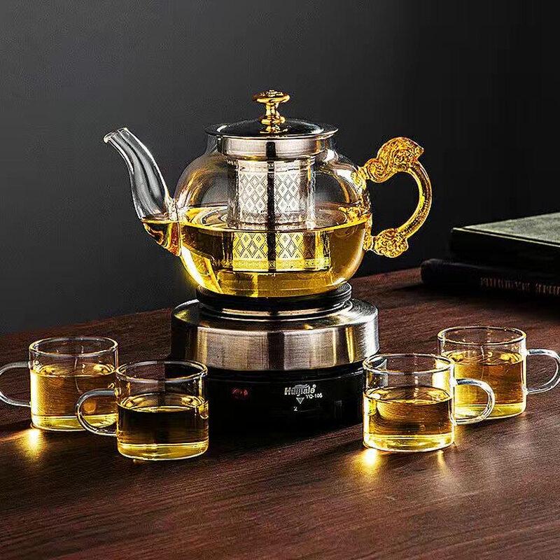 Electric Glass Tea Maker Set