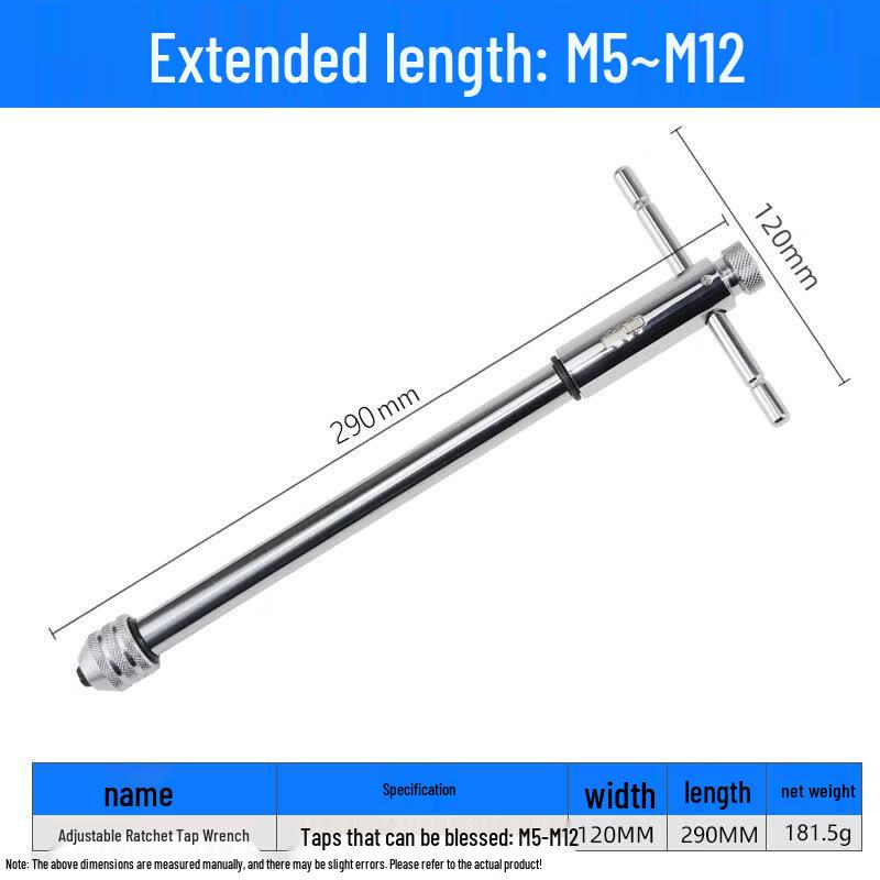 Manual Tap Ratchet Wrench