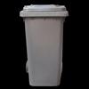 Outdoor Plastic Pedal Trash Can