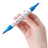 12/24/36/48colors Dual Tip Acrylic Markers,Dual Sided Paint Pens Waterbased for Rock Painting,Wood,Canvas,Glass,Ceramic Surfaces