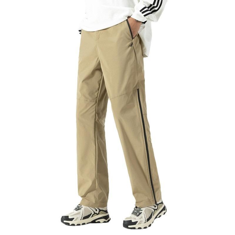 Overalls boys spring and autumn new straight loose casual pants drape straight waterproof charging pants