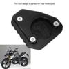 Motorcycle Kickstand Extender Pad Support Plate Aluminium Alloy Replacement for G310GS 2017‑2018Black