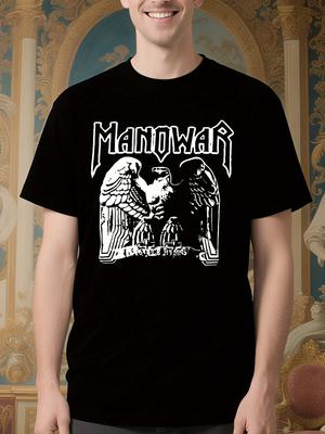 Manowar Battle Hymns Heavy Metal Grafik T-Shirt - Vintage Ts...