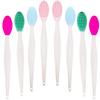 1PC Silikon-Gesichtsreinigungsbürste Effektives Nasenpeeling Mitesser-Akne-Entfernung Weiche Tiefenreinigungsbürste Gesichtspflege-Tool