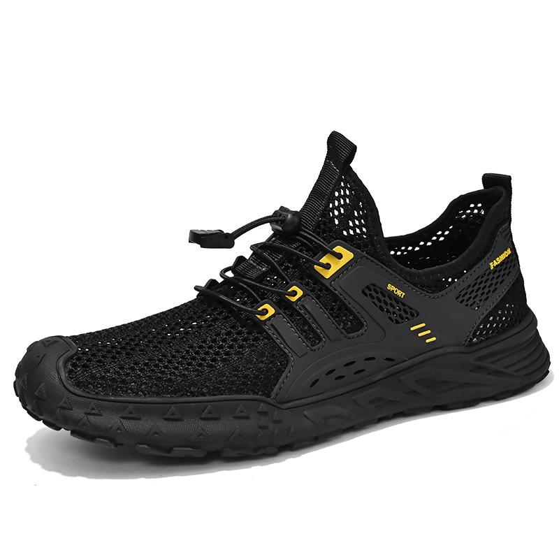 2025 Men s Lightweight Slip-on Mesh Sneakers - Casual, Non-slip & Breathable 44