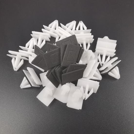 25PCS New Rocker Panel Moulding Clips Retainers For Ford W715201-S300