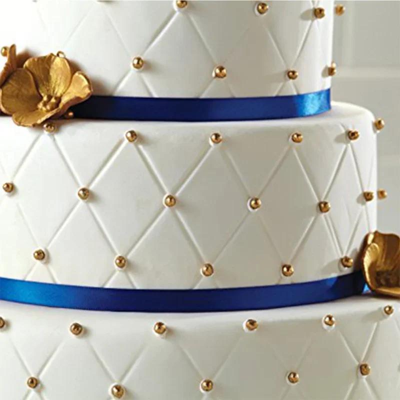 1 Set DIY Kunststoff Transparent Textur Gittermatte Fondant Prägung Gumpaste Schablone Form Backwerkzeuge Kuchen Dekorationen Pinzette