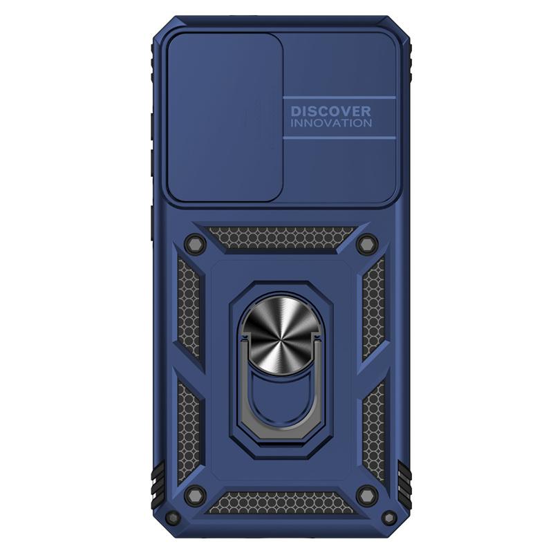 For Samsung Galaxy S25 FE 5G Case Slide Camera Lens Protect Armor Phone Case For Galaxy S 25 FE S25FE Magnetic Holder Ring Cover