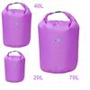 70L Outdoor Waterproof Dry Bag for Canoe Kayak Rafting Camping Purple