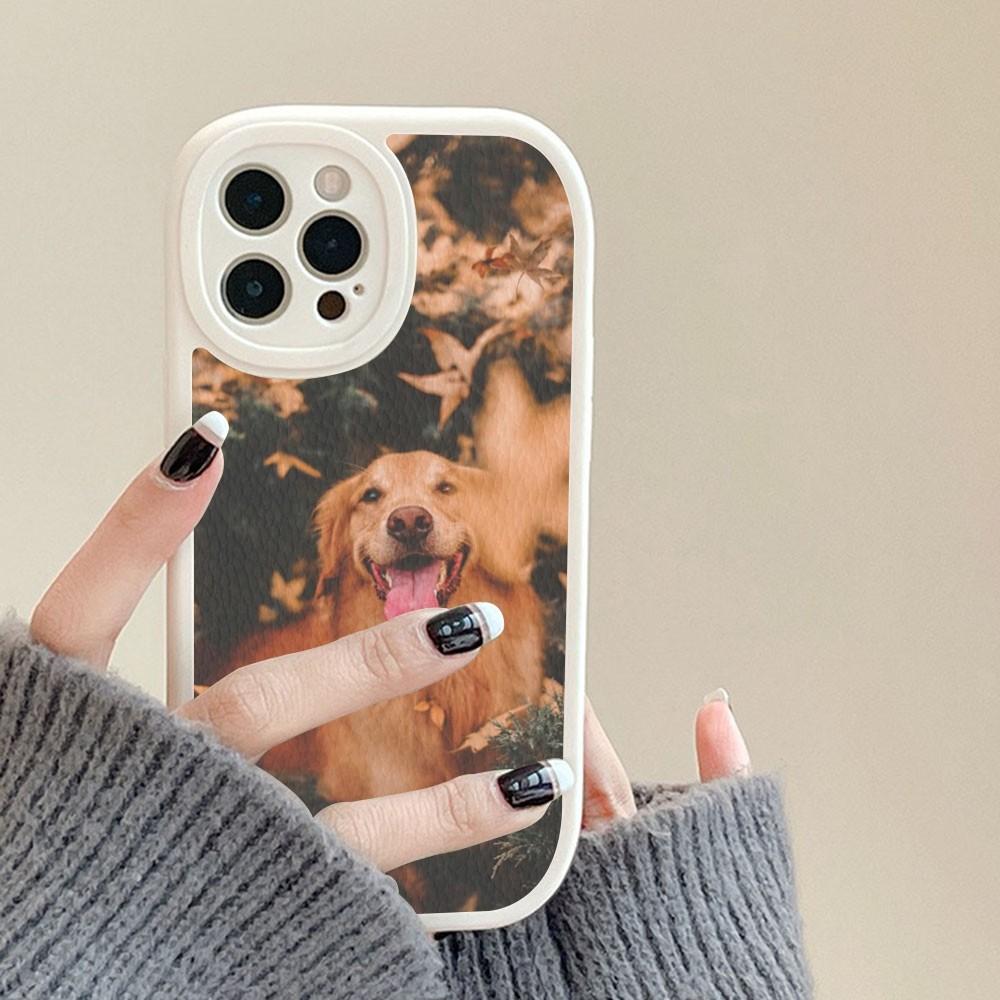 Schattige Labrador Hond Telefoonhoesje Hard Leer Voor iPhone 14 13 12 Mini 11 14 Pro Max Xs X Xr 7 8 Plus Fundas