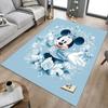Mickey Mouse Winter Wonderland Carpet For Playroom Bedroom Living Room Sofa Home Decorkids Game Area Rug Nonslip Floor Mat