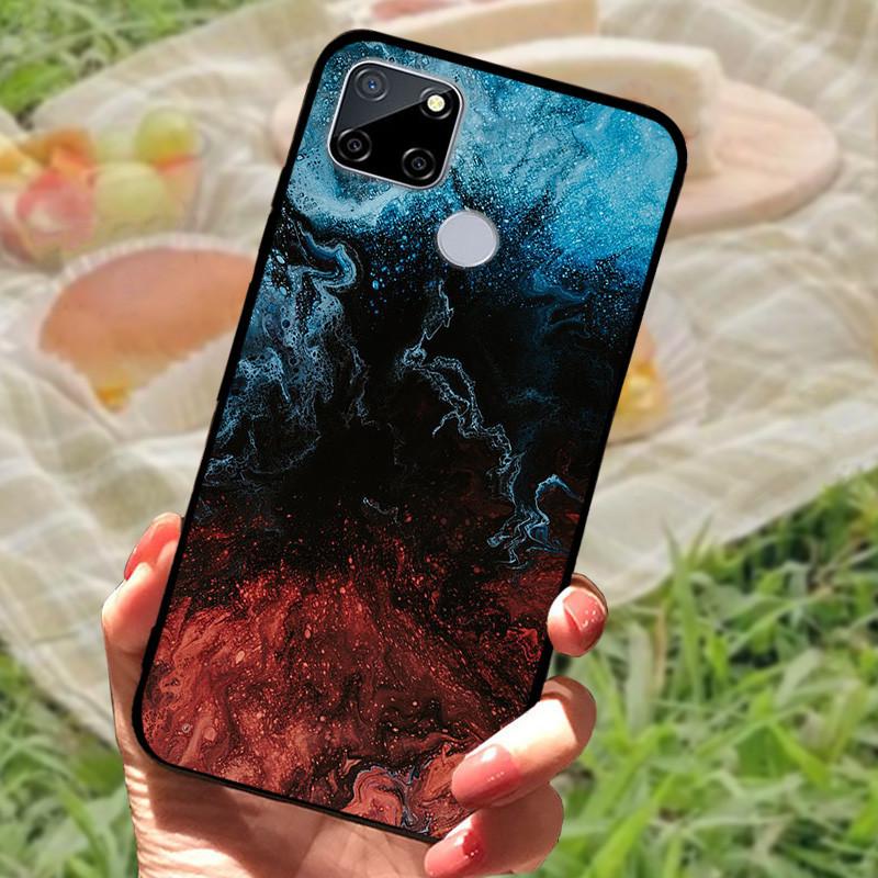 For OPPO Realme C21Y Case Marble Fashion Soft Silicon Cover for Realme C21 C25 C25s Phone Cases Protective Realmi C 21 Y Capa