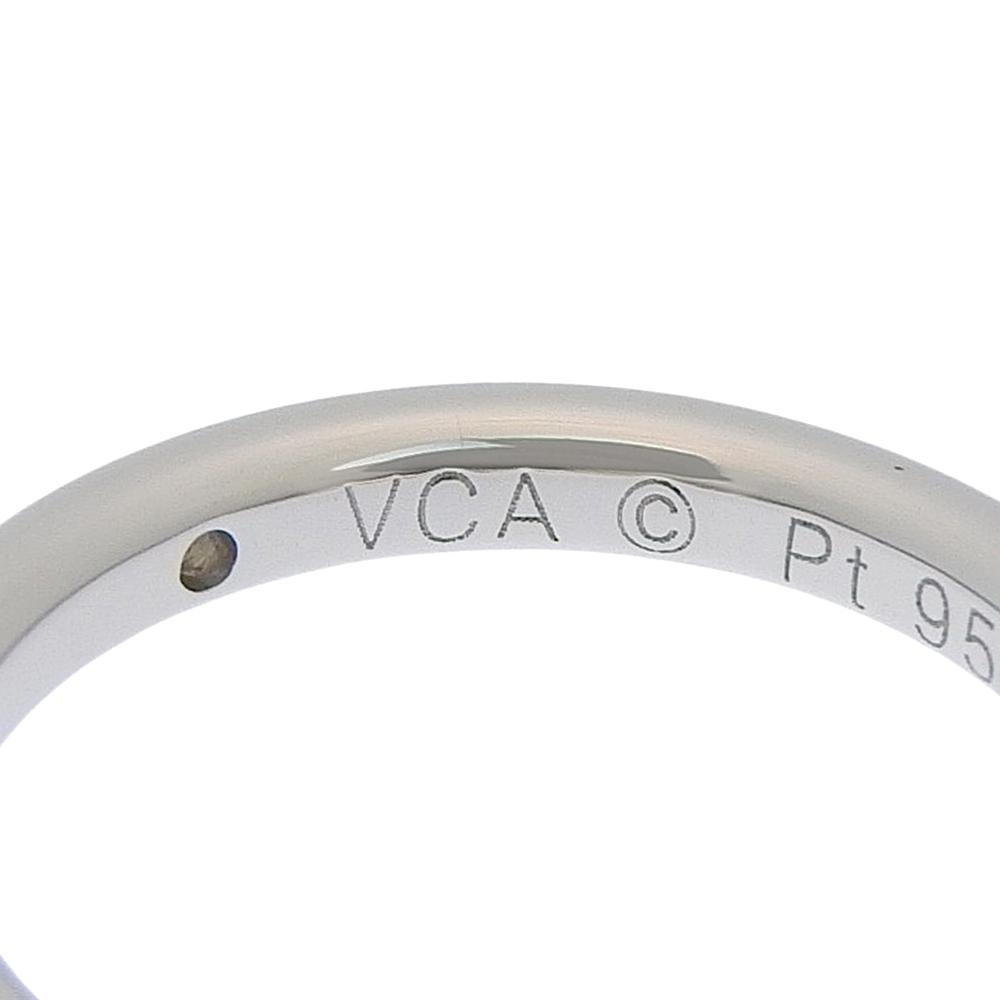 VAN CLEEF & ARPELS Infini Etoile Ring Pt950Platinum/diamond #4.9(US Size) 4.6g Women Used