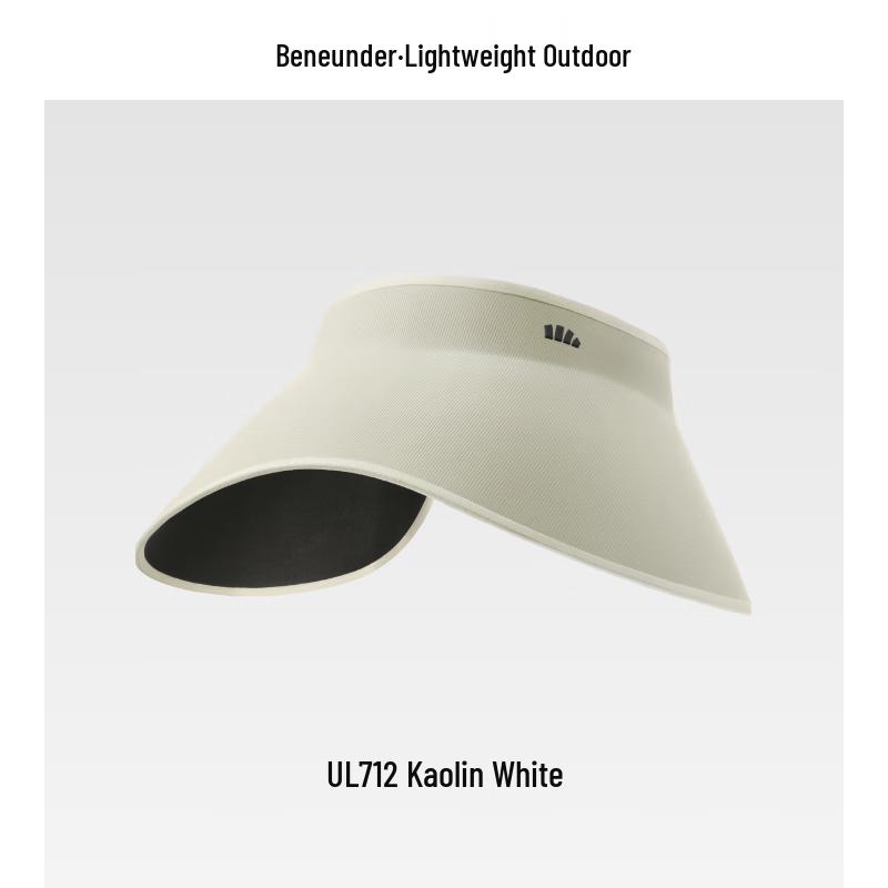 beneunder UL712 Women's Seamless Roll-Up Wide-Brim Sun Visor