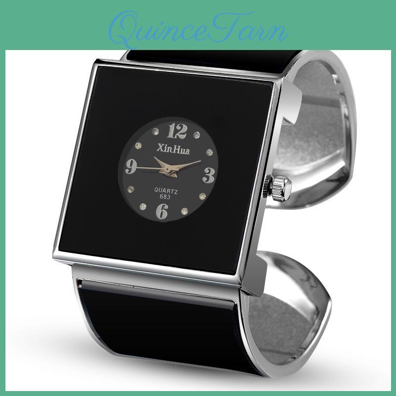 Fashionable New Bangle Watch Womens Ladies Square Watch