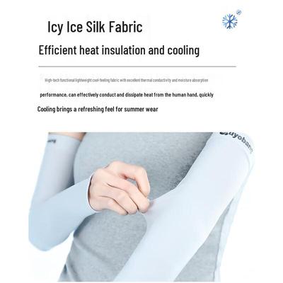 Unisex Eisseide Sonnenschutz Armstulpen