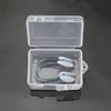 1Pc Swimming Nose Clip with Storage Case Silicone Waterproof Swim Training Protector