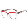 2025 New Arrivals Irregular Ladies Elegant Eyeglasses Frames Trend Color Matching New Vintage Anti Blue Light Glasses Eyeglasses