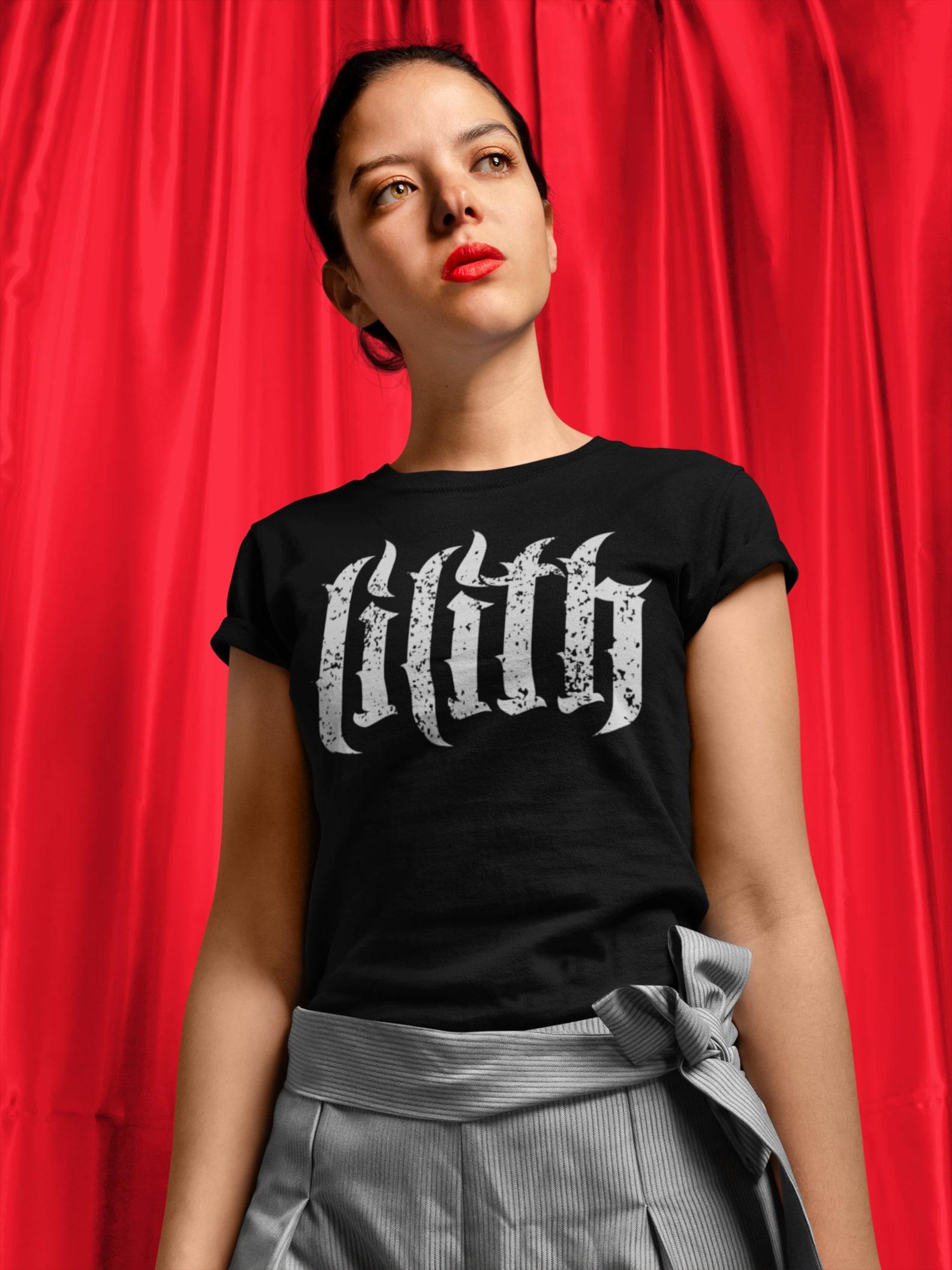 LILITH T-Shirt / Unisex Fit Black T-Shirt / Wiccan Gift/ Halloween T-Shirt / Alternative Dark Clothing /international womens day shirt S