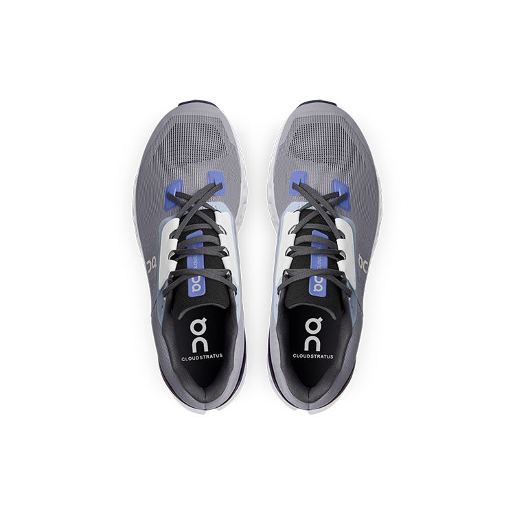 ON Cloudstratus Fossil Midnight Men Sneakers Grey 39.99007