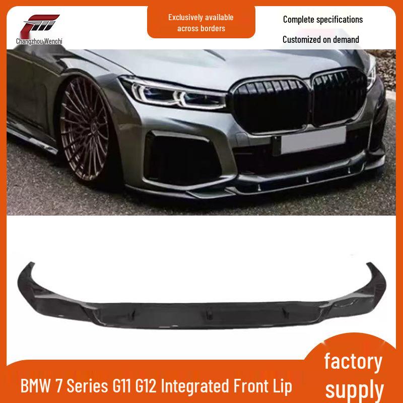 2020+ BMW 7 Series G11/G12 Sport MP Style Front Lip Splitter Kit