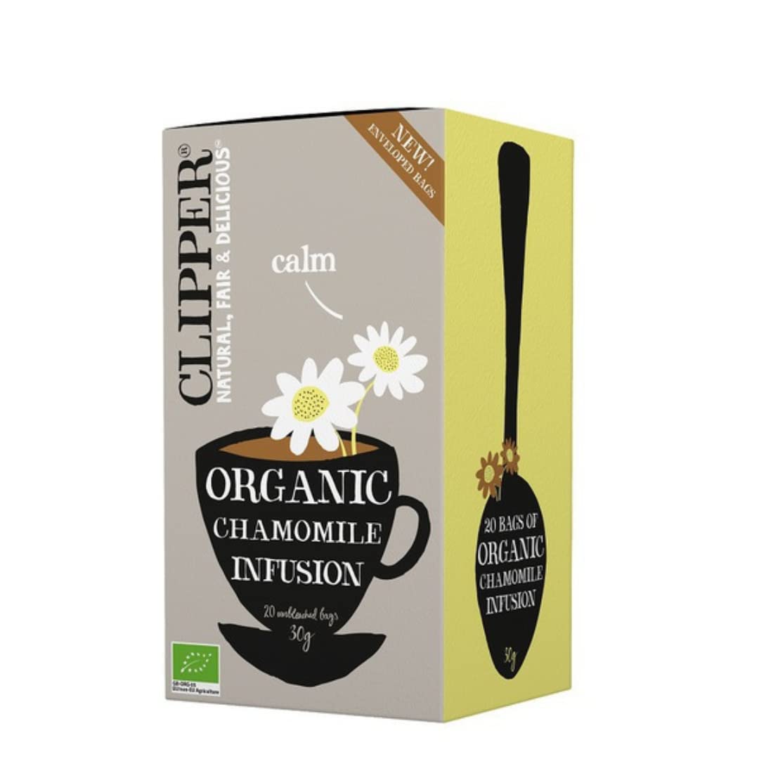 

Органический травяной чай Clipper Chamomile Infusion без кофеина 20 шт.