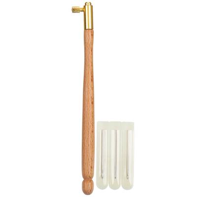 Stickerei Perlen Französisch AntiEmbroidering Werkzeug Set DIY Handwerk Nähen Zubehör(Hölzern Französisch