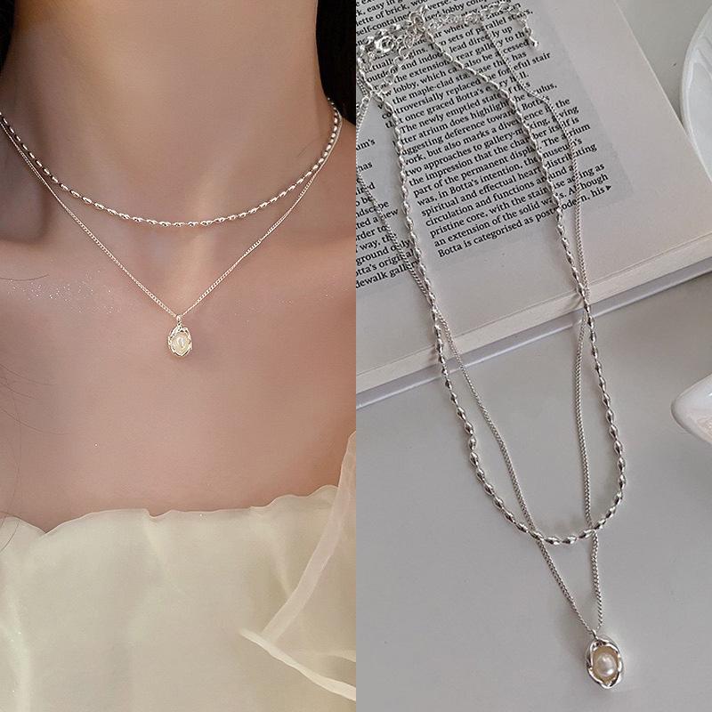 2023 Summer Luxury Pearl Choker - Gold-Plated Clavicle Necklace for Women
