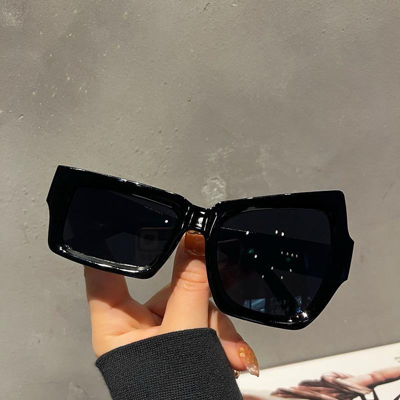 Pie Young, The Same Style, Super Hot Wind, Raised Eyebrows, Funny Personality, Irregular Sunglasses, Women'S Size Eye Glasses