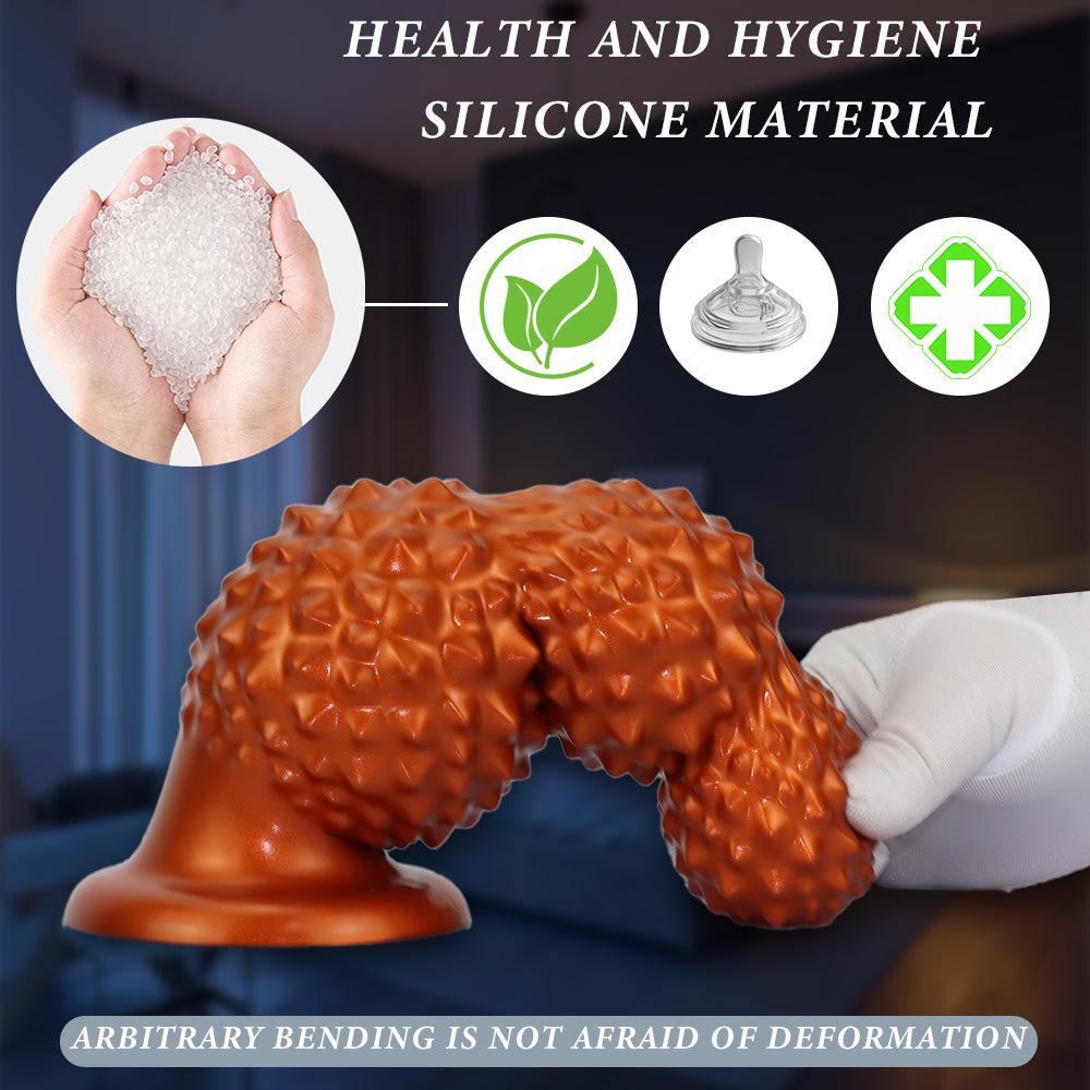 Liquid Silicone Soft Anal Plug - Flexible Butt Plug for Beginners, Gentle Stretching Trainer, Vaginal & Anal Stimulator, Adult Sex Toy