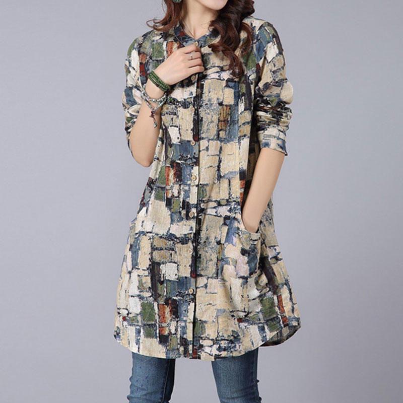 Premium Women Cotton Blouse With Timeless Vintage Design For Effortless Elegance