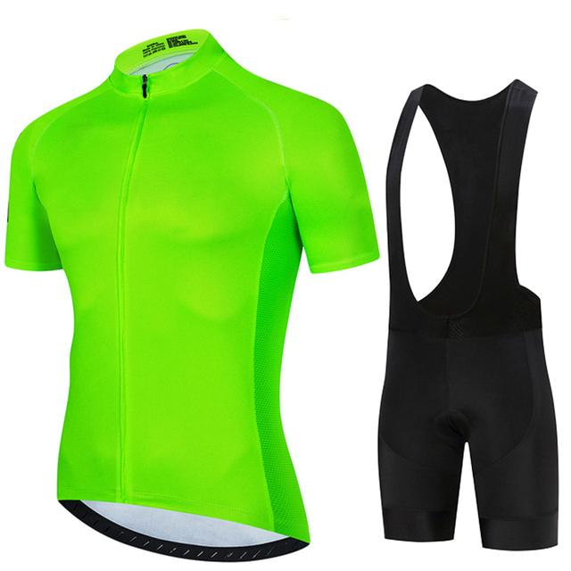 2026 Summer Breathable Cycling Suit Set MTB Bicycle Wear Racing Bike Clothes Maillot Ropa Ciclismo Outdoor Men Cycling Clothing Quick Dry