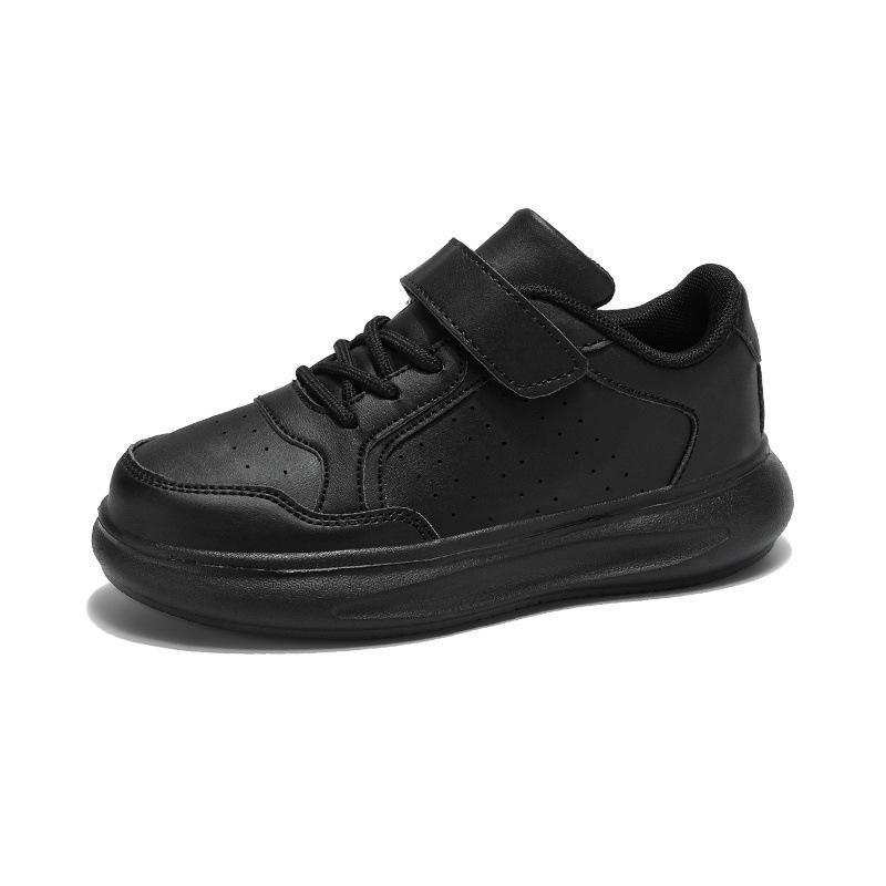 

Spring new middle-aged and older children s classmates sports men s shoes leather girls 2025 board shoes men s white shoes 39