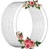 10Pcs Metal Dream Catcher Hoops Dream Catcher Craft Rings for Handmade Craft Wreath Making Project Wedding Decoration