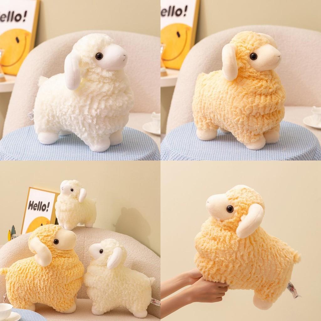 Plush Sheep Toy With Pp Cotton Filling For Kids Girls And Birthdays
