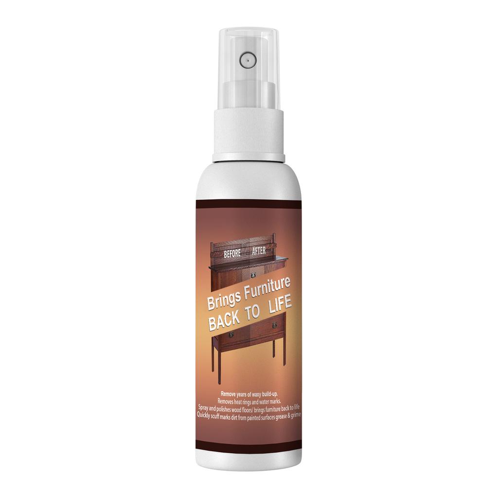 Wood Floor Furniture Repair Spray Scratch Remover Polish Restorer for Hardwood Surfaces 120ml