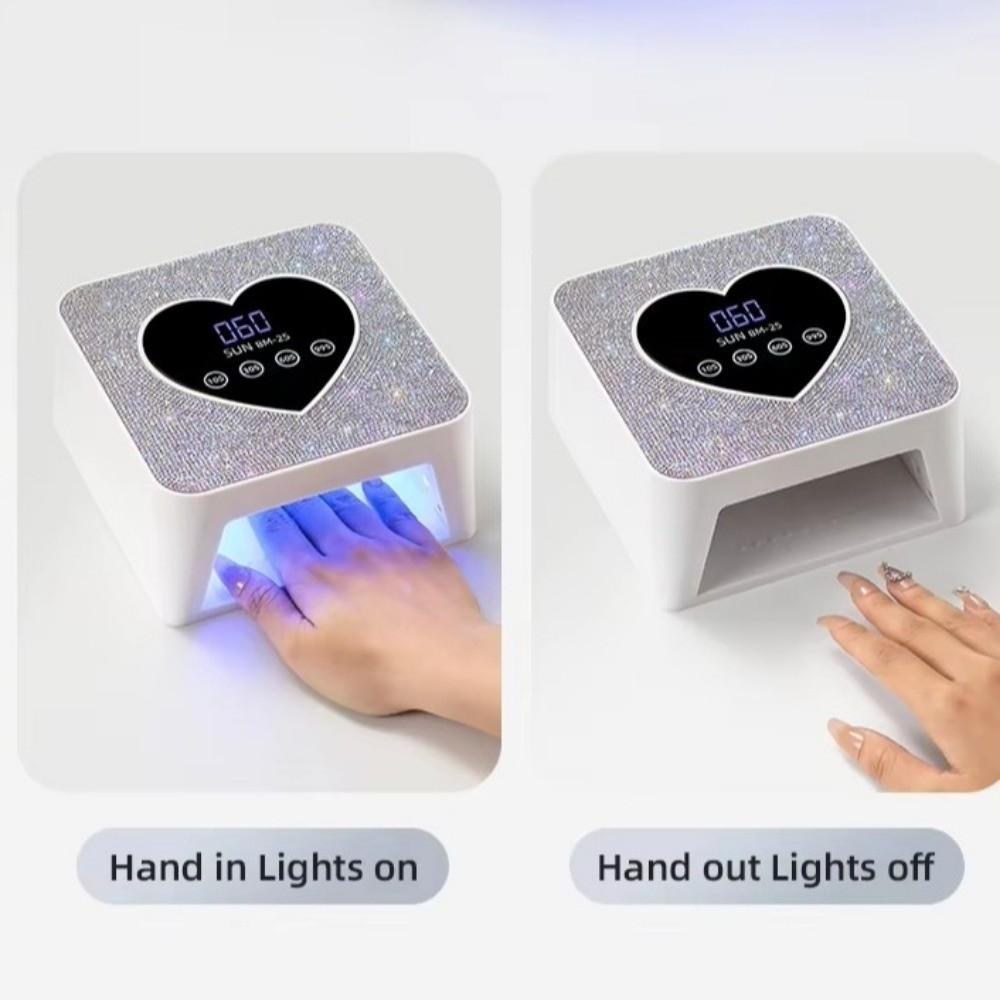 Fast Curing UV Nail Lamp Auto Sensor Nail Curing Lamp USB Plug-in Nail Dryer Machine  Pedicure Use