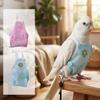 with Leash Bird Flight Suits Snap-Closure Parrot Flying Clothing Bird Vest  for Cockatiel Pigeons