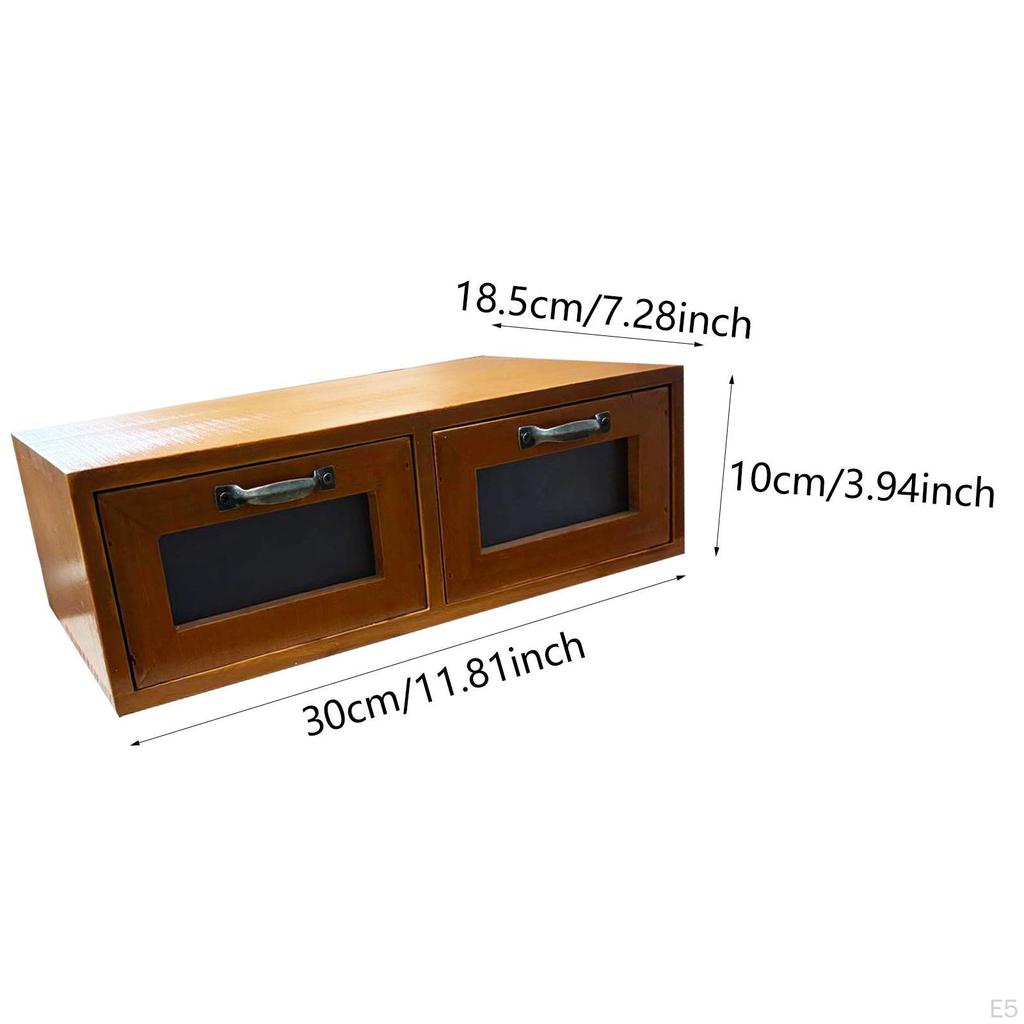 Cosmetic Storage Box with Desktop Organizer and Monitor Stand