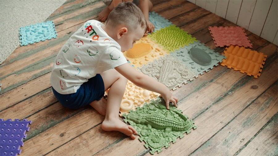 Dino Mat Sensors 1 Pc - Purple Hard