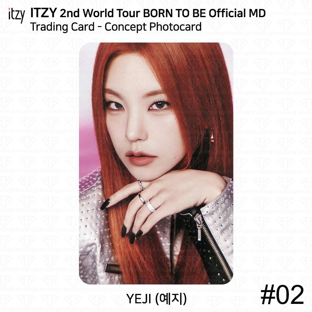 

2-е мировое турне ITZY «Рожденный стать официальным доктором медицины» Фотокарточка Йеджи Рюджин Yeji - Concept #2
