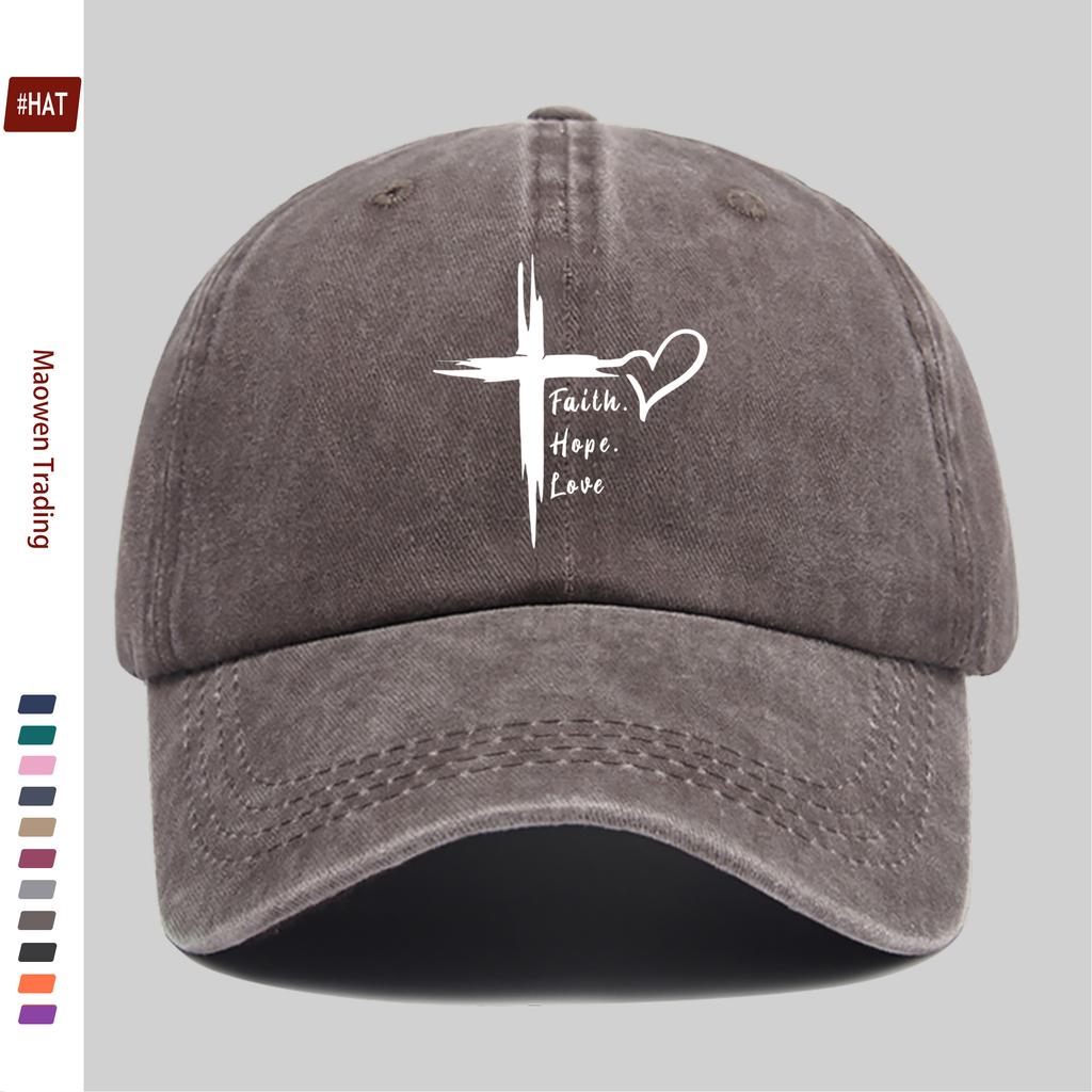 pc pcs Faith Hope Love Trucker Cap for Men Women Adjustable Buckle Strap Lightweight Suitable for Daily Wear Outdoor Spo